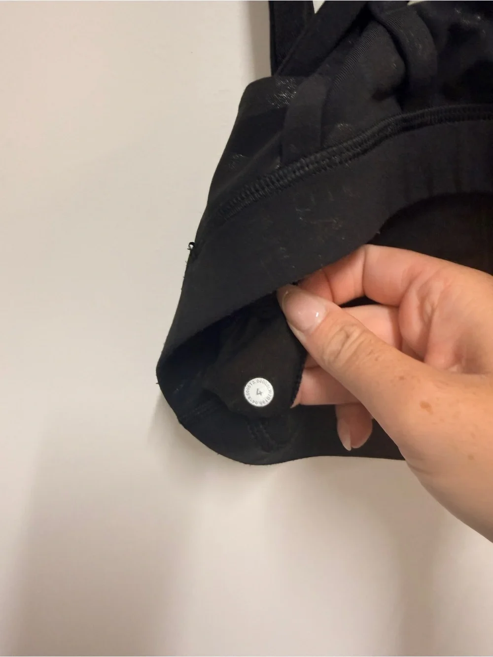 lululemon athletica Black Strappy Crossback Sports Bra